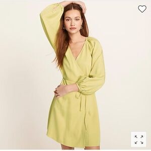 J Crew Drapey Wrap Mini Dress